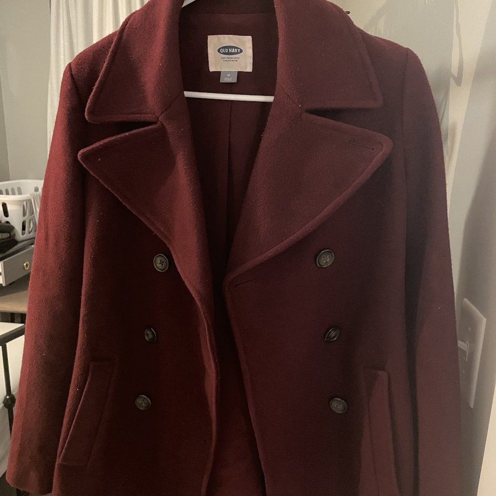 Soft-Brushed Peacoat